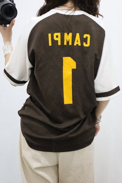 E612 / 1970's Vintage majestuc Football Tee