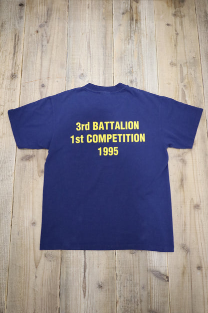 E526 / 1980's OLD Hanes Print Tee P.E.R.T