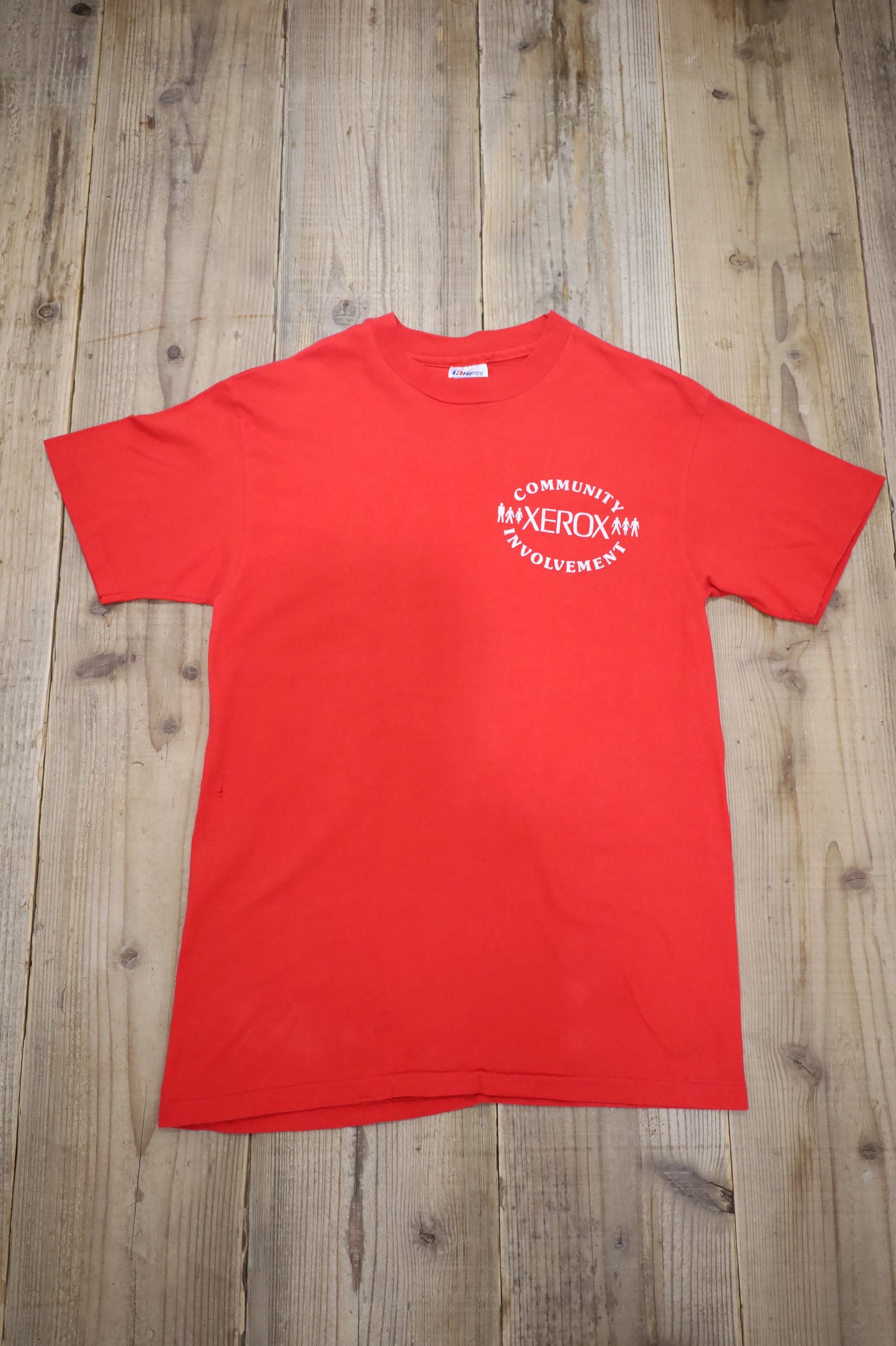 J231 / 1990's OLD Hanes Print Tee XEROX