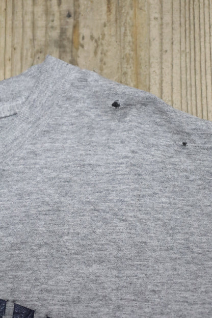 E623 / 1990's OLD The Cotton Exchange Print Tee CLUB HOCKEY