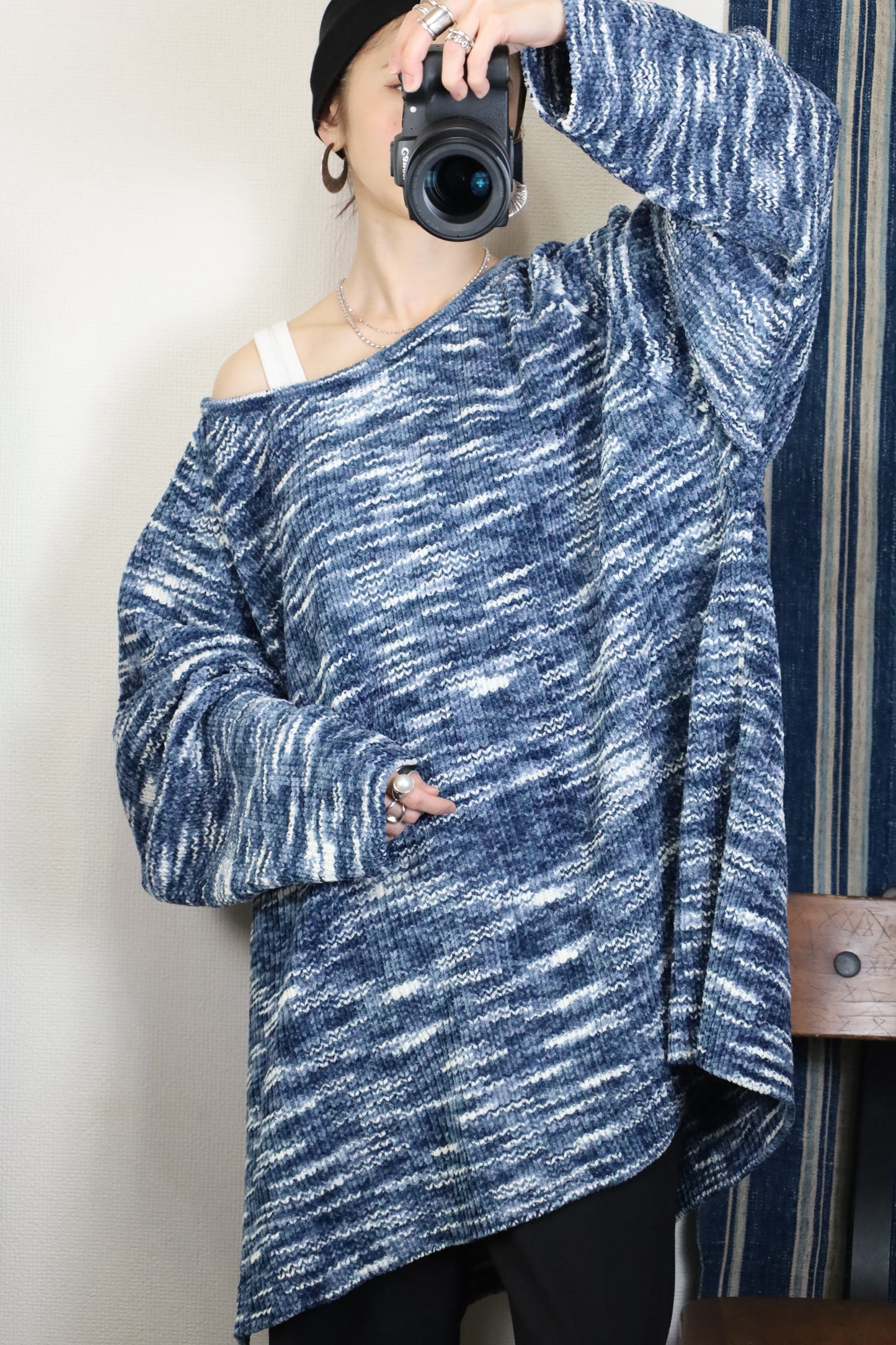 Z4 / 1990's OUTSIDE mole knit