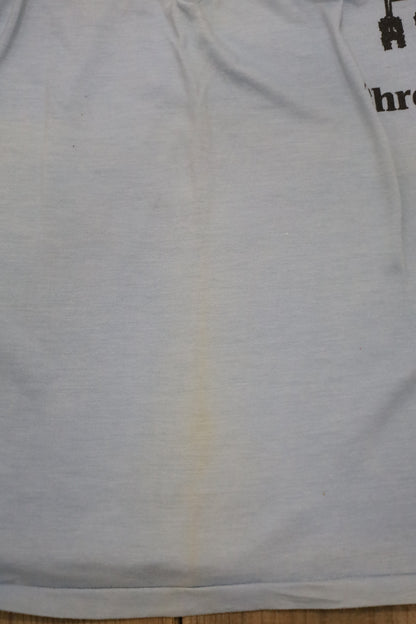 B521 / 1980's OLD Hanes PEACE Print T-Shirt