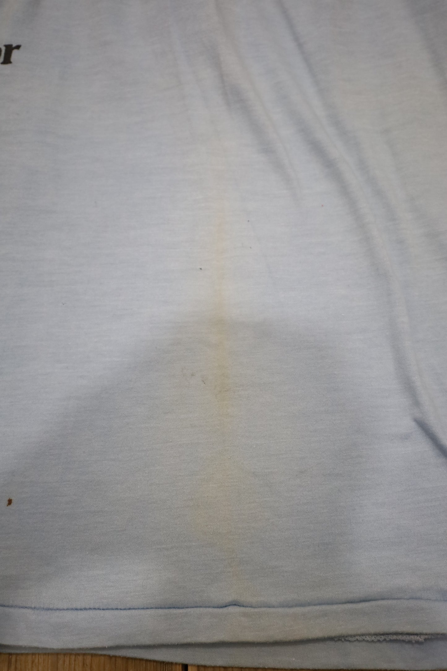 B521 / 1980's OLD Hanes PEACE Print T-Shirt