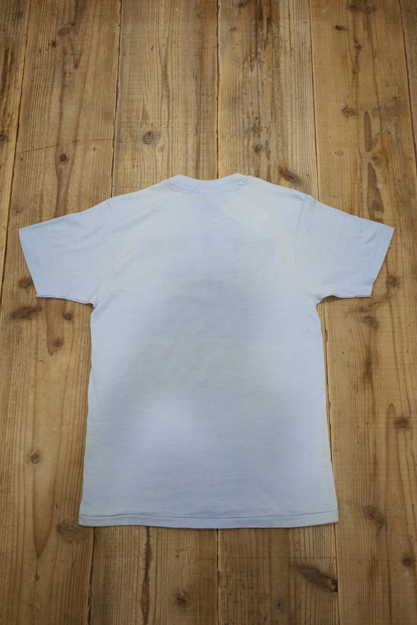 B521 / 1980's OLD Hanes PEACE Print T-Shirt