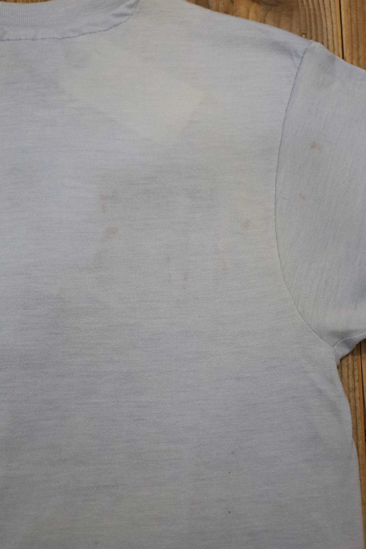B521 / 1980's OLD Hanes PEACE Print T-Shirt