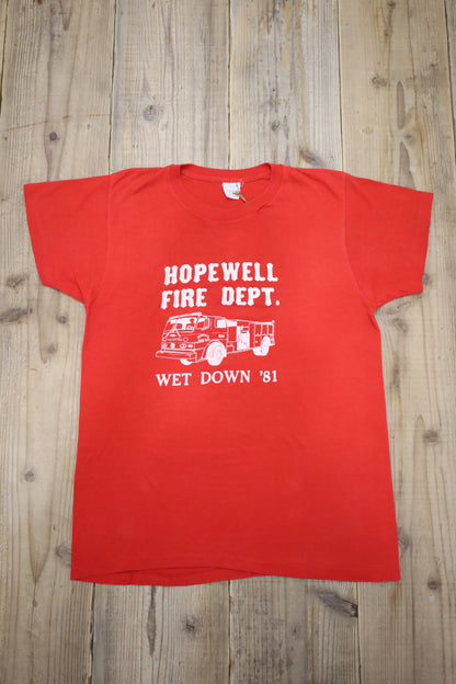 E601 / 1980's SCREEN STARS Print T-Shirt