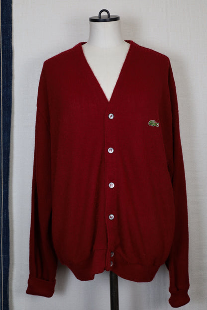 Z8 / 1980's IZOD LACOSTE Acryl cardigan
