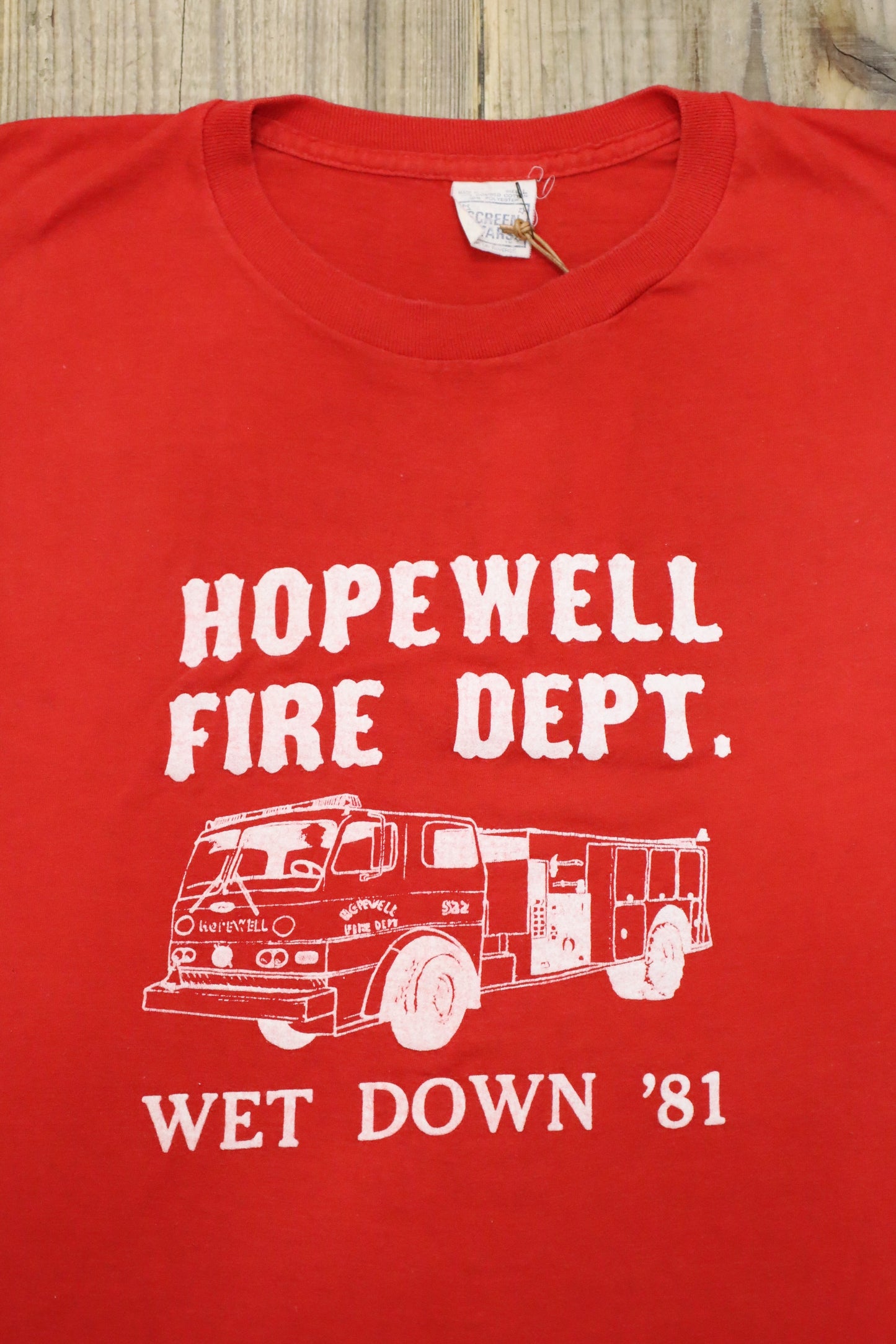 E601 / 1980's SCREEN STARS Print T-Shirt