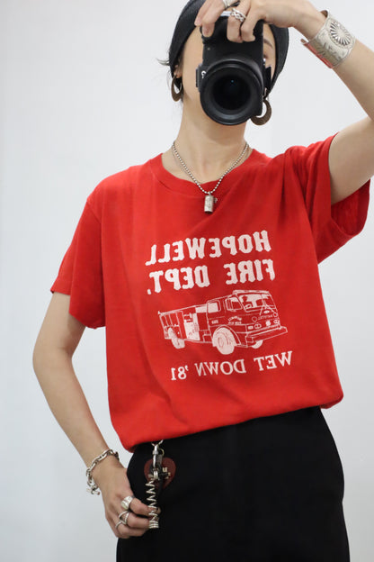 E601 / 1980's SCREEN STARS Print T-Shirt