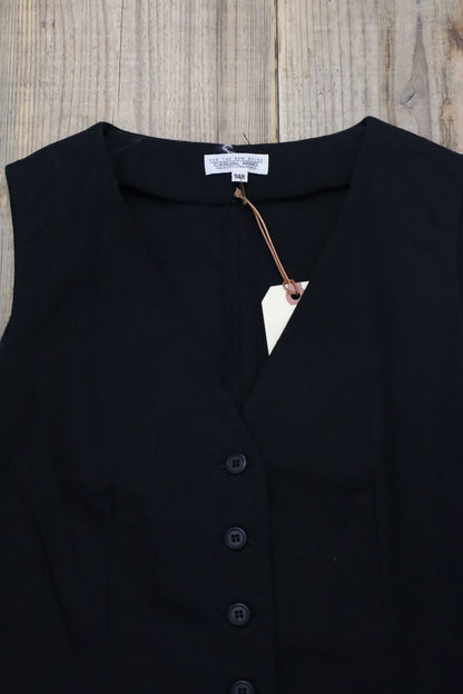 D254 / 1990'sUSED CASUAL MIND cotton×linen vest
