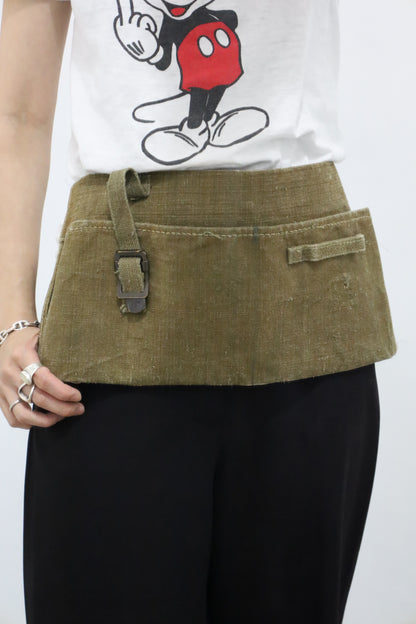 1 / military remake work apron