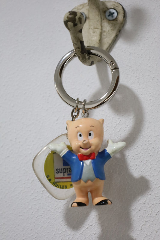 7 / key ring Porky Pig