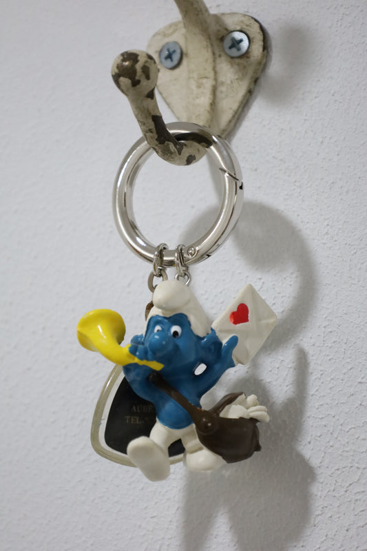 14 / key ring smurfs