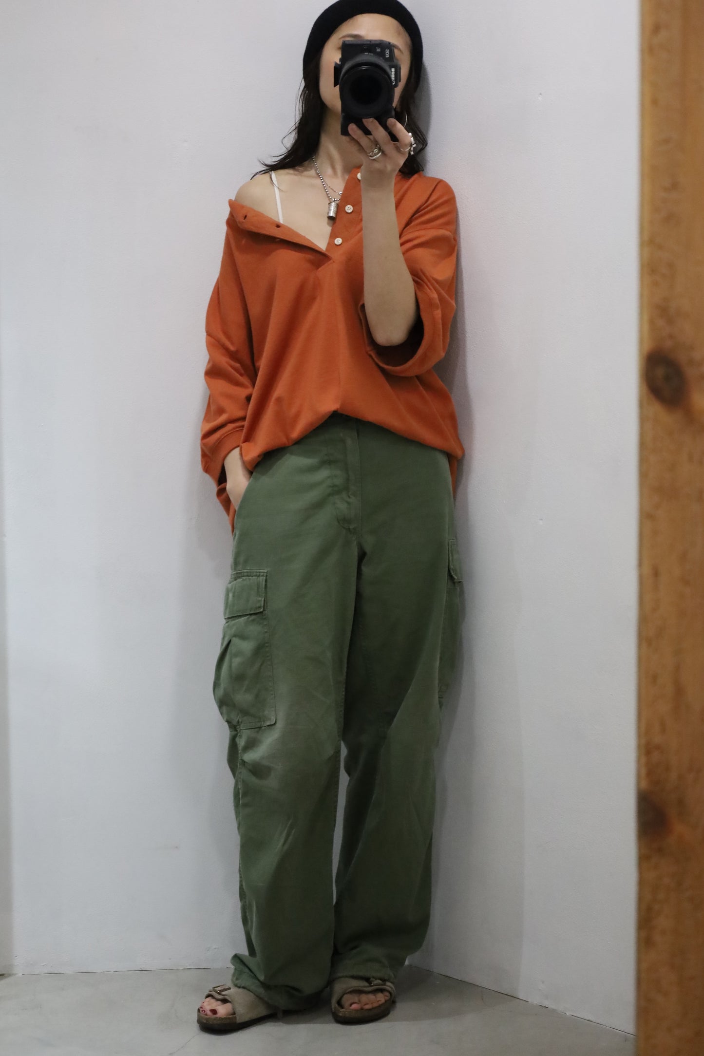 E620 / early2000's Willow Bay Henry neck tee