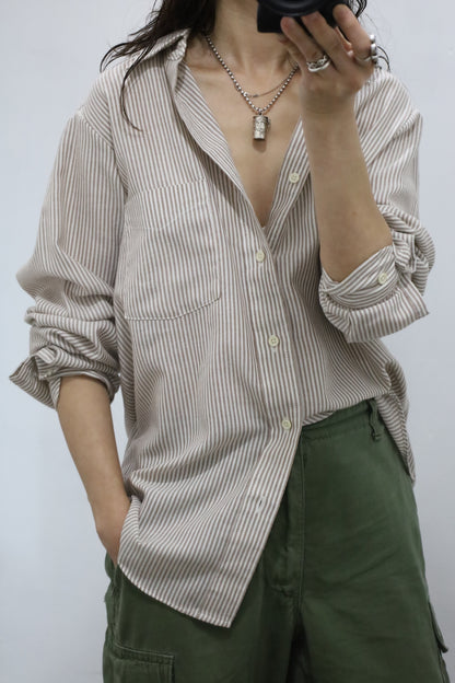 E690 / 1980's Bon Homme stripe shirt