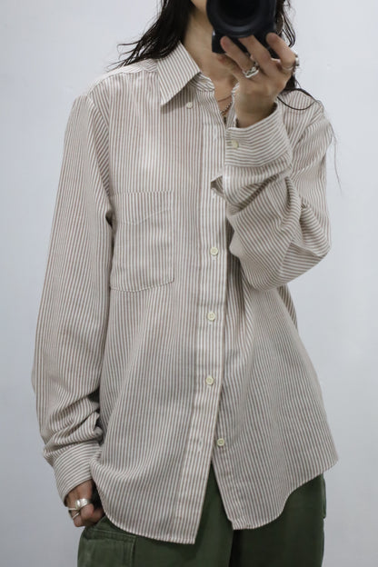 E690 / 1980's Bon Homme stripe shirt