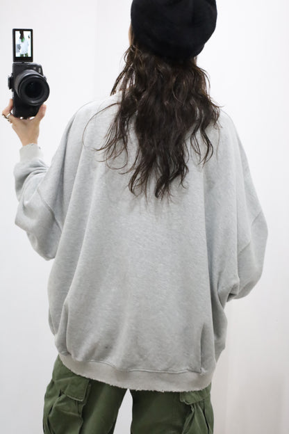 HOWIE crew neck sweat (gray)