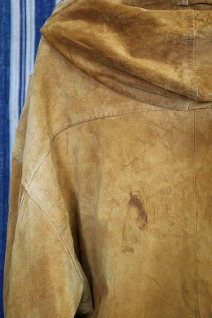 B244 / 1990's BUFFALO leather food blouson