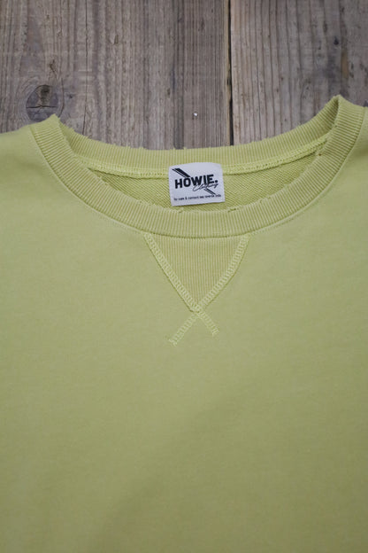 HOWIE crew neck sweat (yellow)