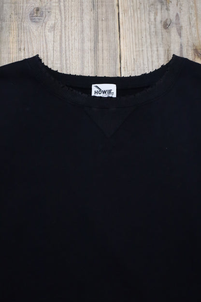 HOWIE crew neck sweat (black)