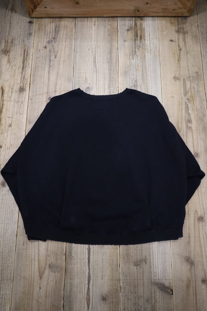 HOWIE crew neck sweat (black)