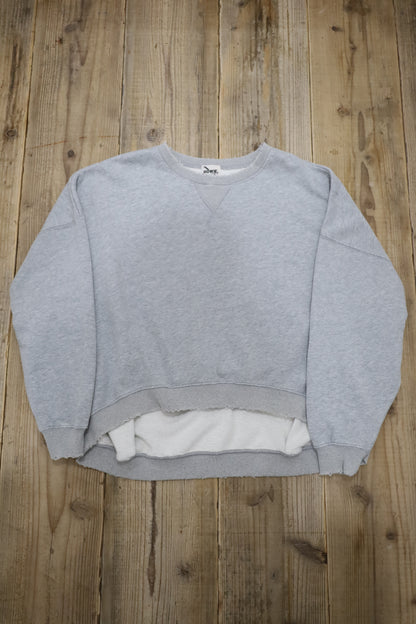 HOWIE crew neck sweat (gray)