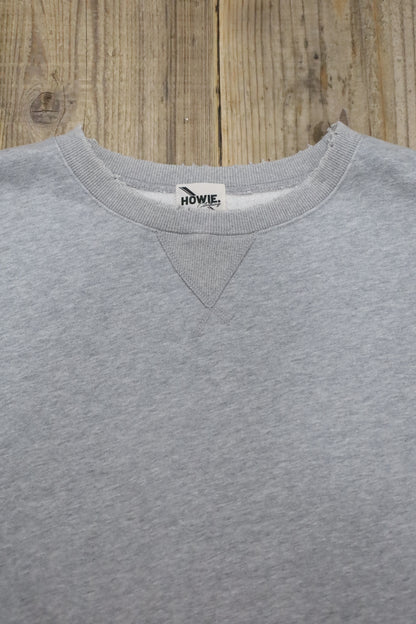 HOWIE crew neck sweat (gray)