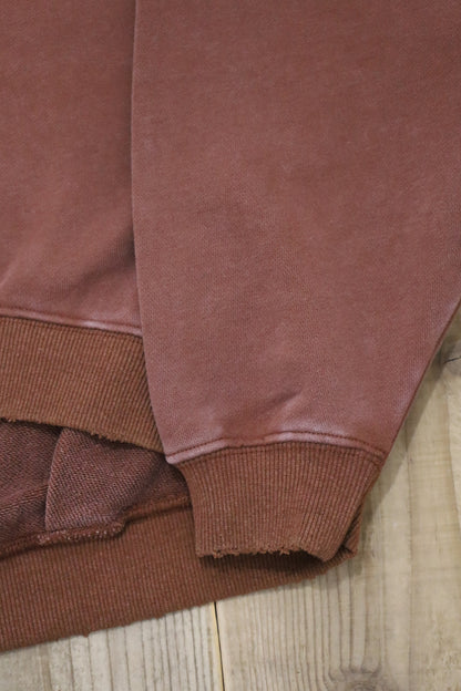 HOWIE crew neck sweat (brown)