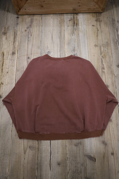HOWIE crew neck sweat (brown)