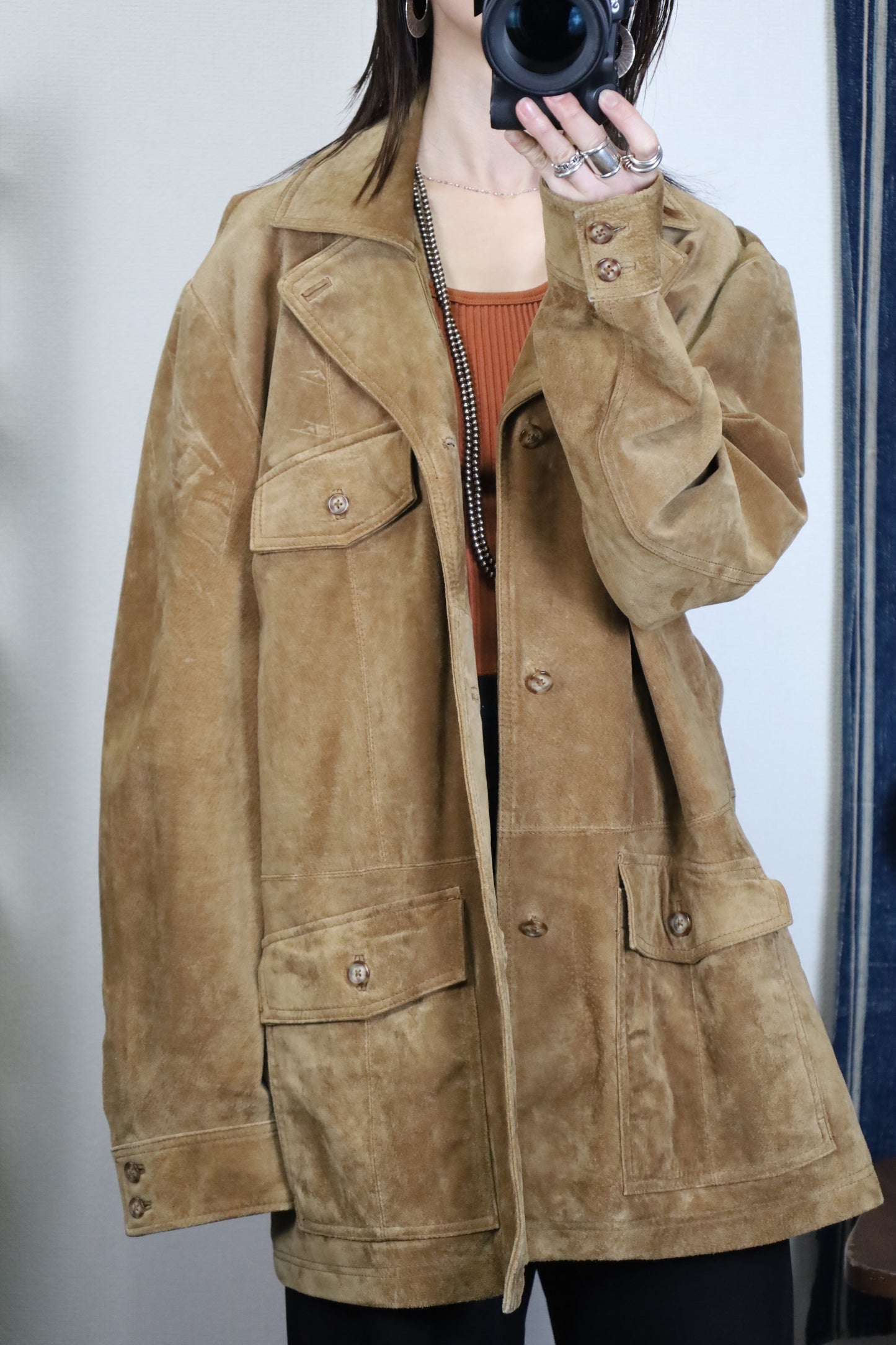 B242 / 1990's Cubavera leather jacket