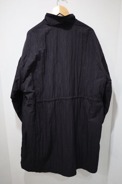 HOWIE nylon stand coat (black)