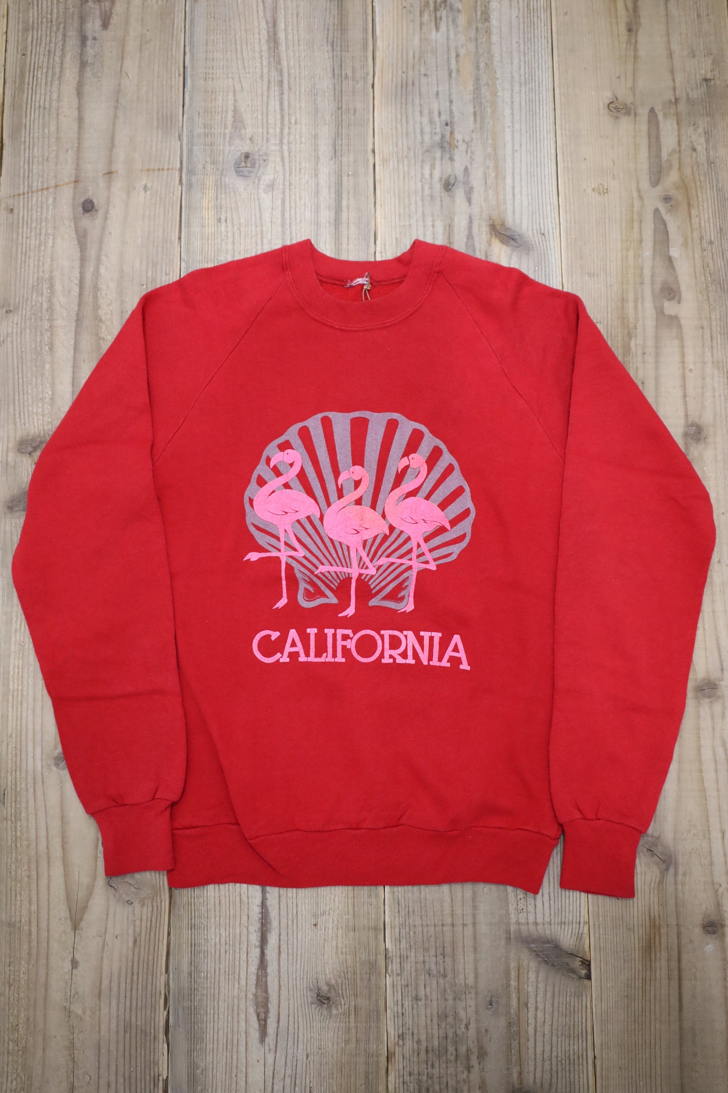B1007 / 1990's UNKNOWN print sweat