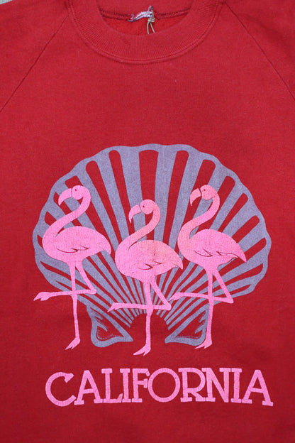 B1007 / 1990's UNKNOWN print sweat