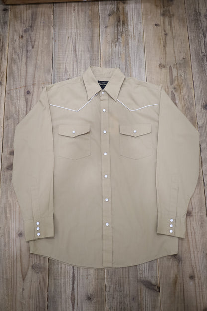 A438 / 1990's OLD High Neon Western Shirt
