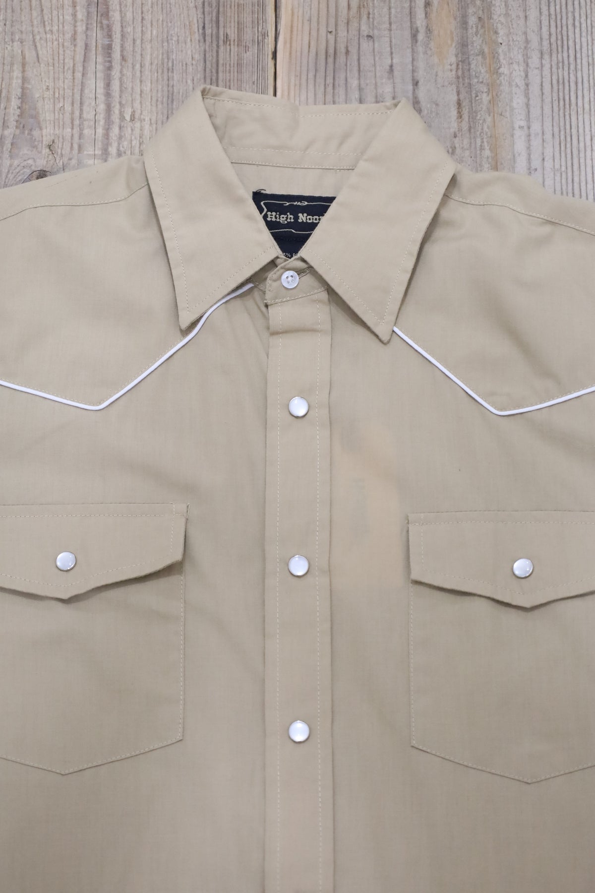 A438 / 1990's OLD High Neon Western Shirt