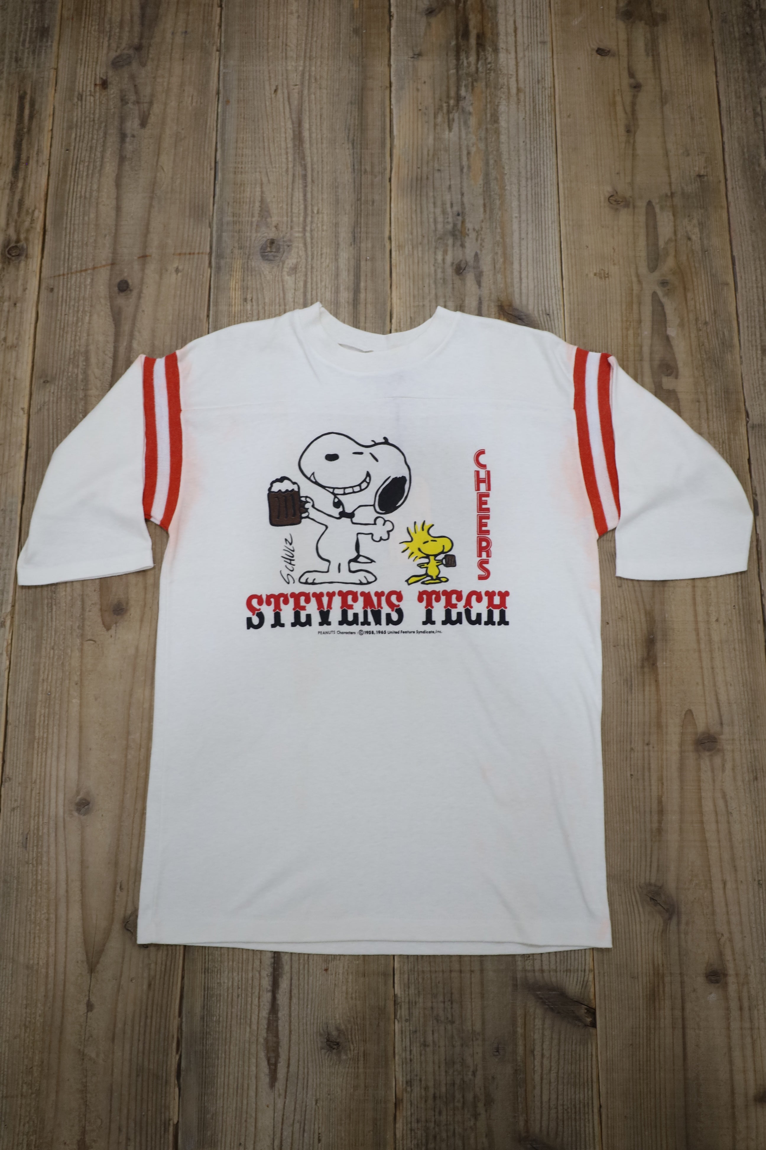 E778 / 1970's ARTEX SNOOPY football tee – HOWIE CLOTHING