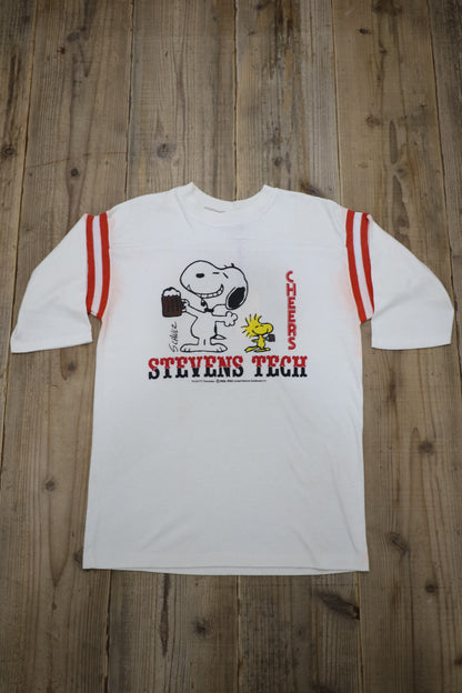 E778 / 1970's ARTEX SNOOPY football tee