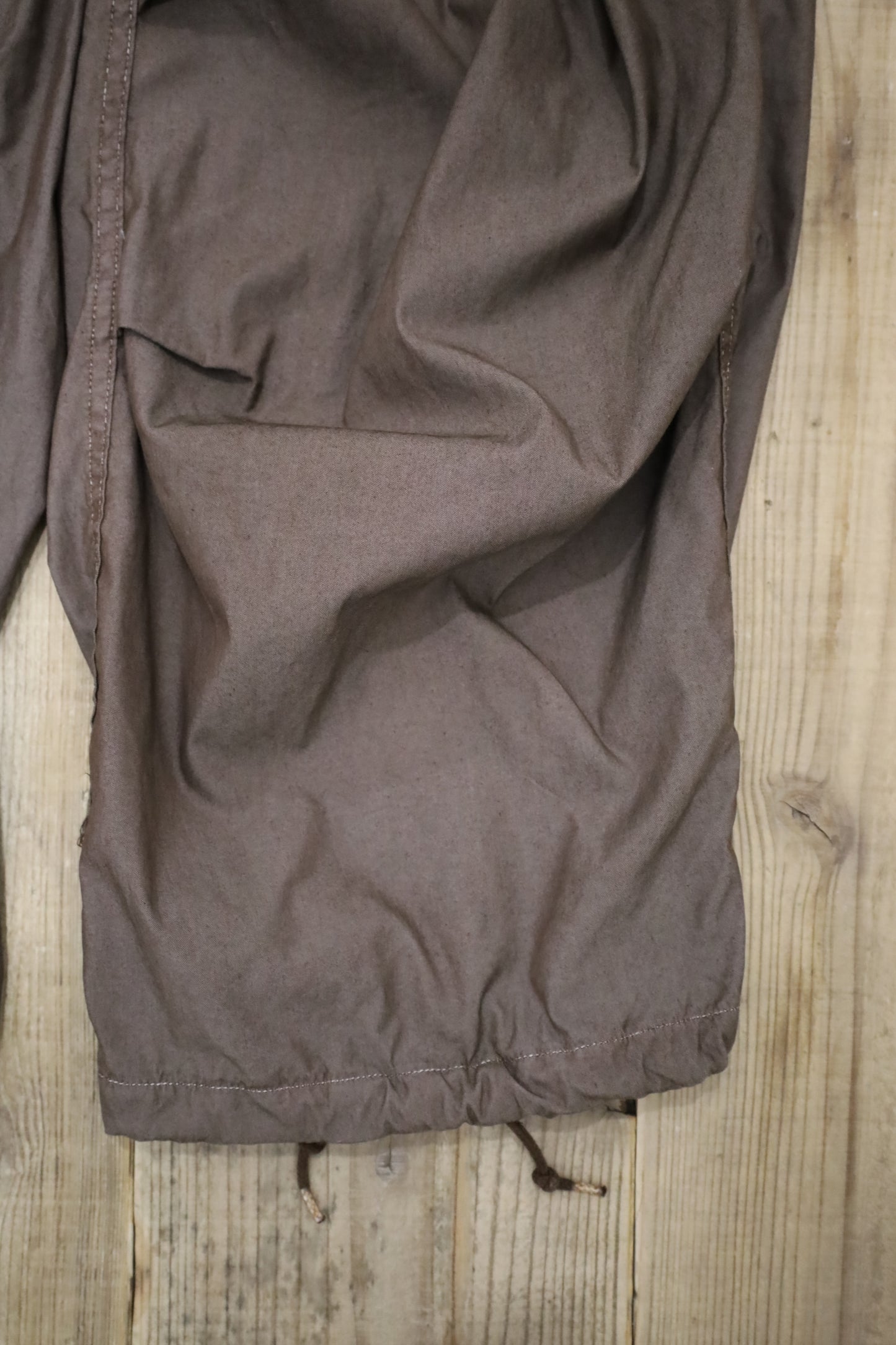 E813 / 1990's USARMY snow pants brownoverdye