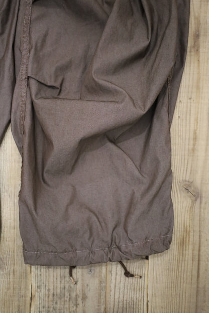 E813 / 1990's USARMY snow pants brownoverdye