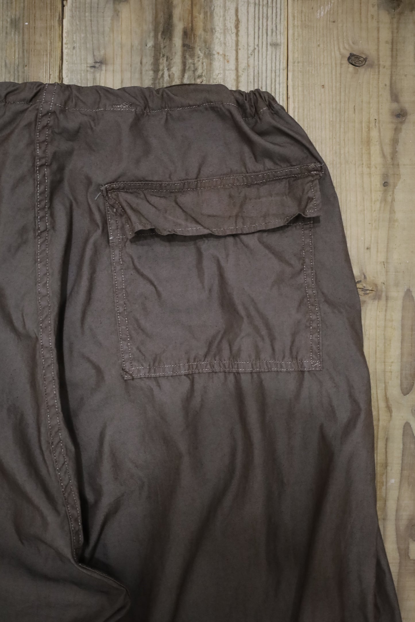 E813 / 1990's USARMY snow pants brownoverdye