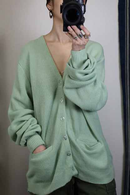 B247 / 1980's UNKNOWN Acryl cardigan