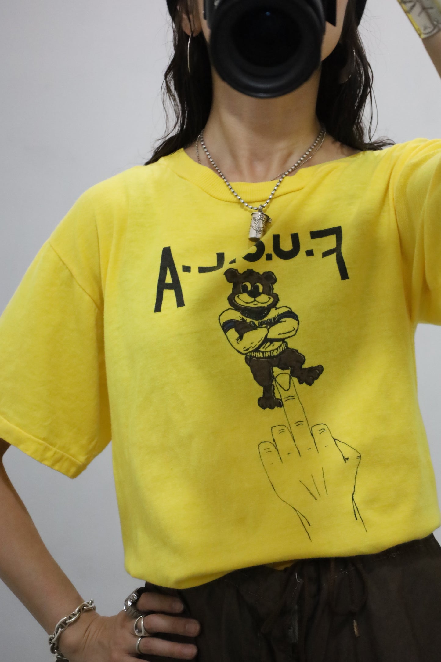 E857 / 1980's Exclusive F.U.C.L.A. print tee