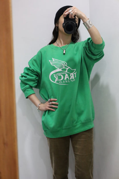 Z1025 / 1980's UNKNOWN TRACK & FIELD print sweat