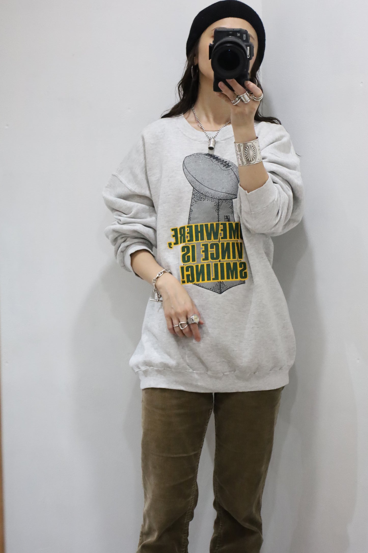 J2 / 1990's DISCUS print sweat