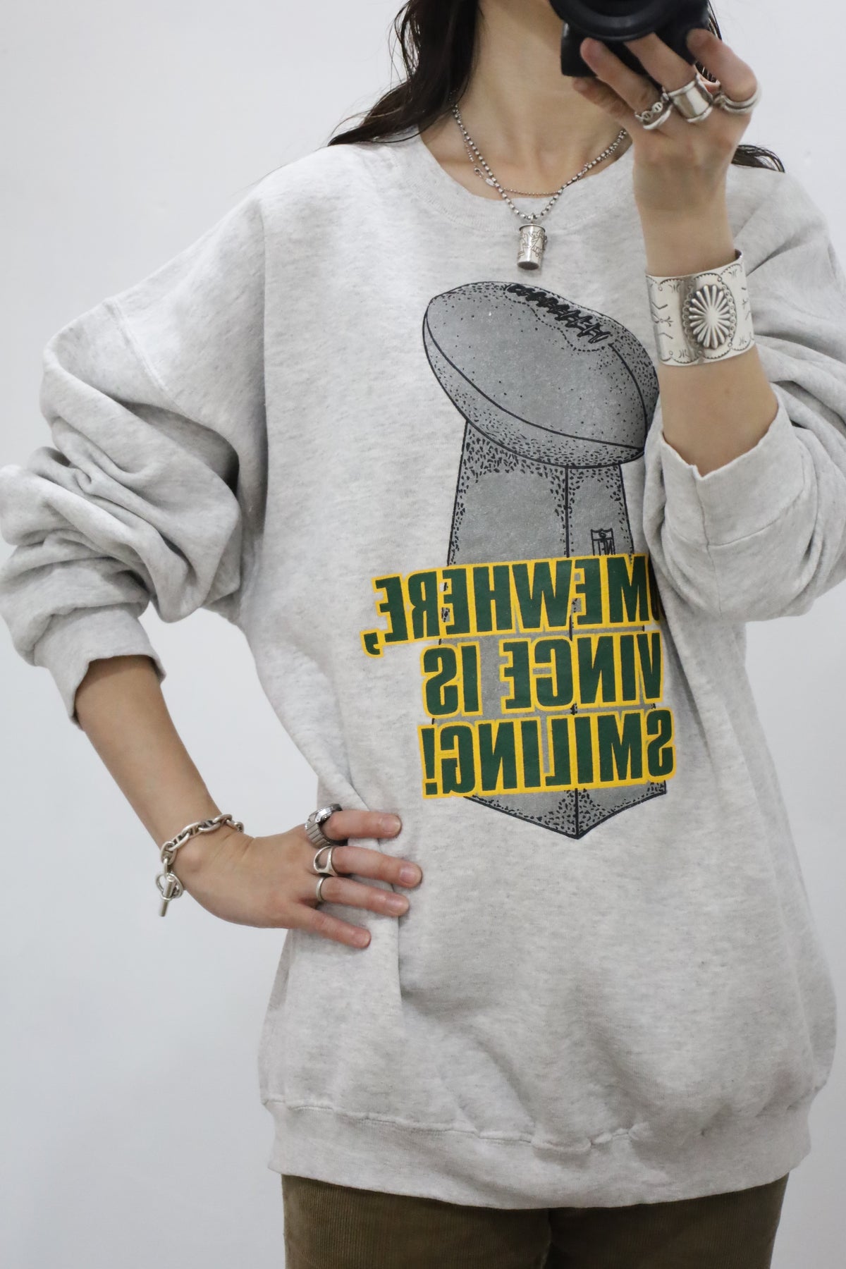J2 / 1990's DISCUS print sweat