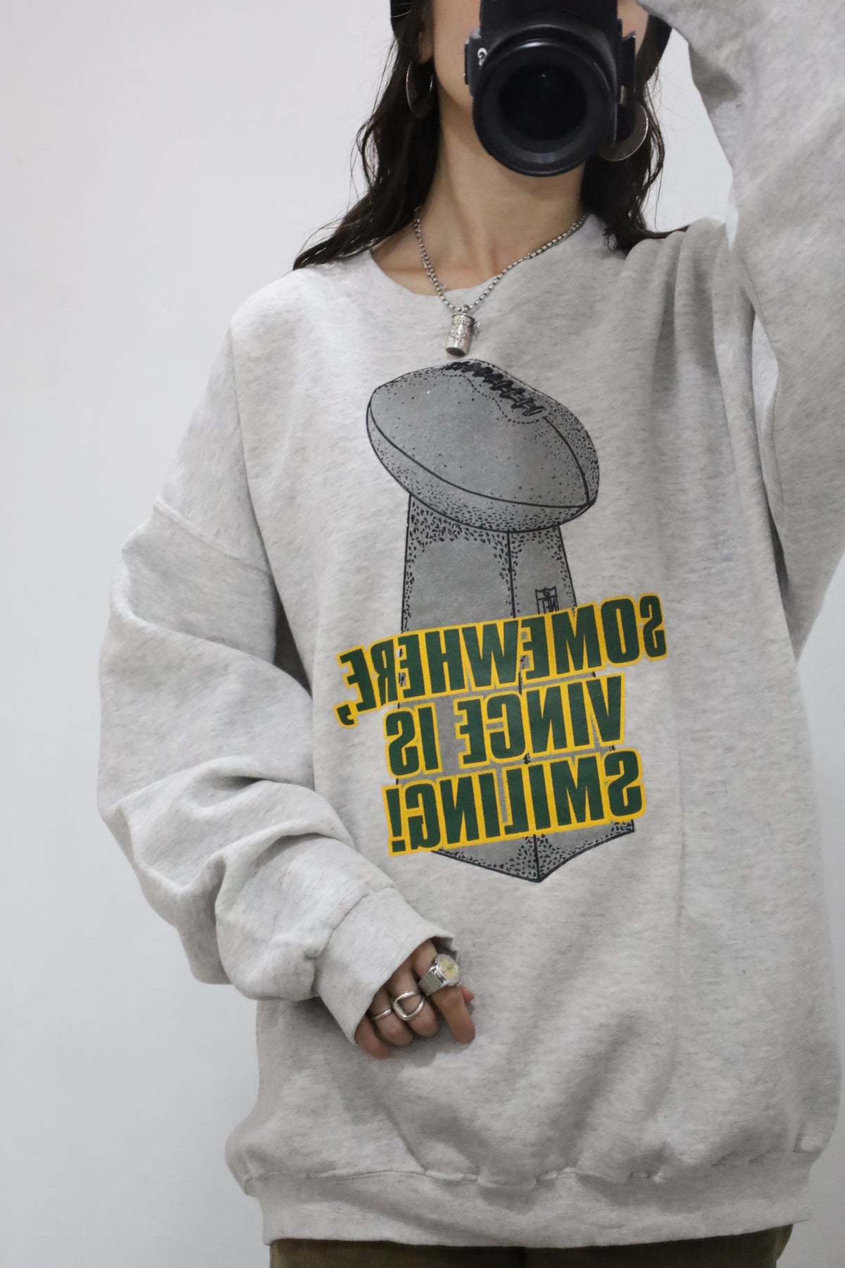 J2 / 1990's DISCUS print sweat