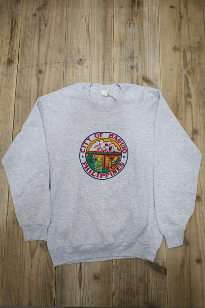 774 / 1990's UNKNOWN print sweat