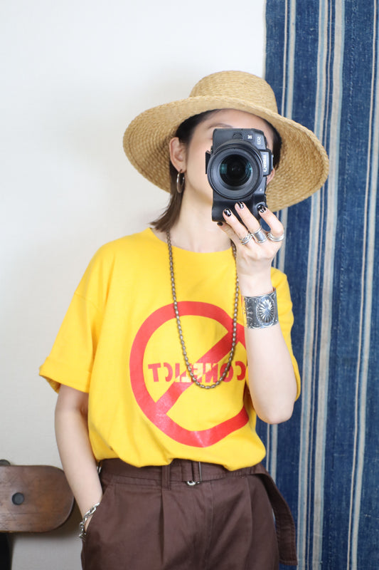 317 / 1990’s OLD TEE JERZEES CONFLICT LOGO