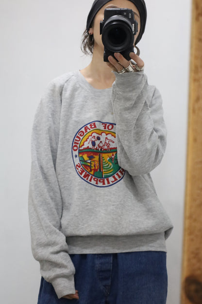 774 / 1990's UNKNOWN print sweat