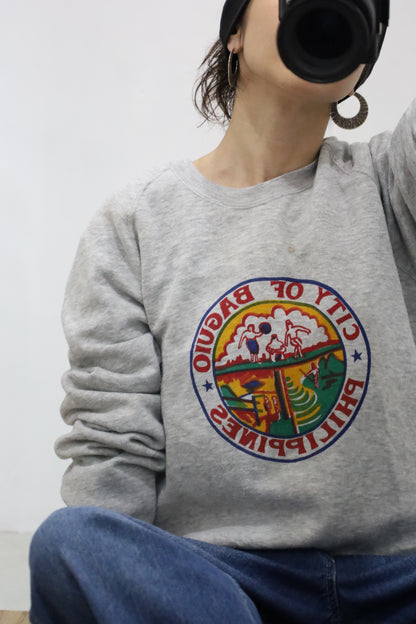 774 / 1990's UNKNOWN print sweat